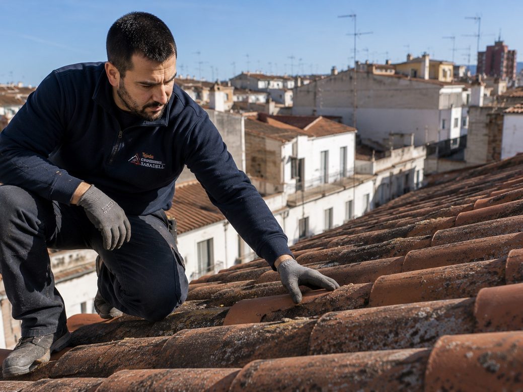 Inspección de tejado antes de presupuesto en Sabadell